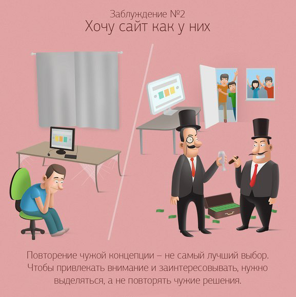заблуждения заказчиков дизайна